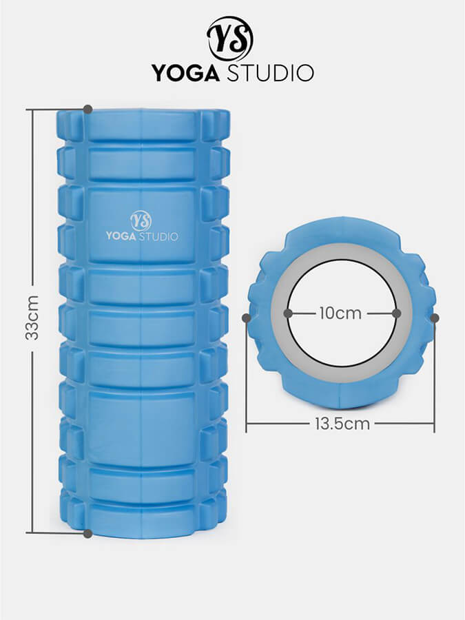 Yoga Studio SMR Trigger Point Grid Foam Massage Roller
